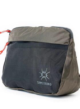 洗漱包化妆包收纳超轻防水户外旅行露营旅游杂物包三角网纱小包