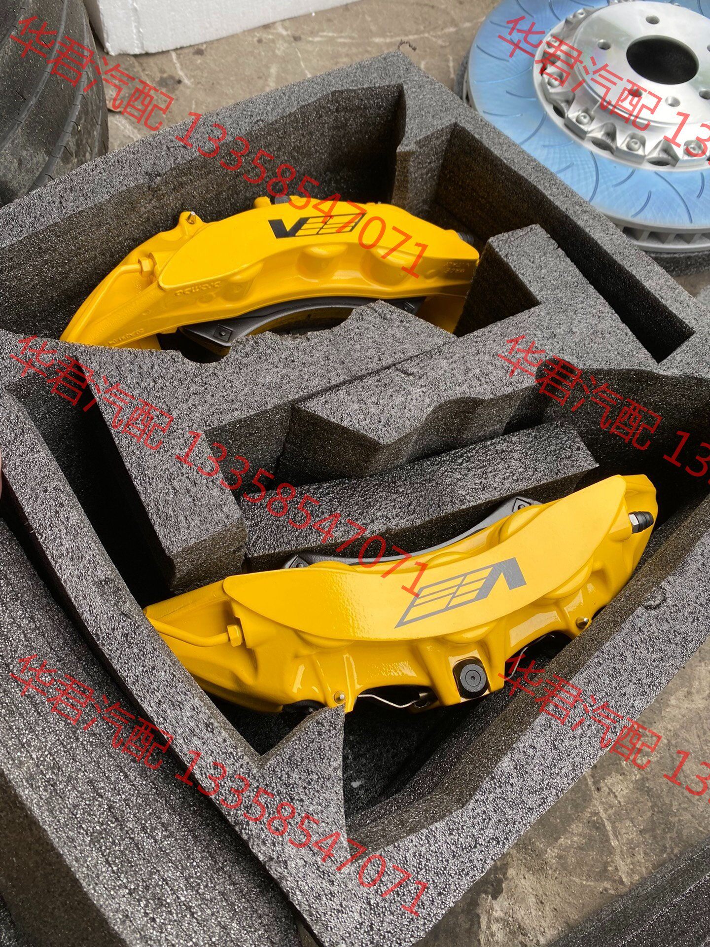 议价 凯迪拉克v6布雷博六活塞卡钳ctsv卡钳f40卡钳配355