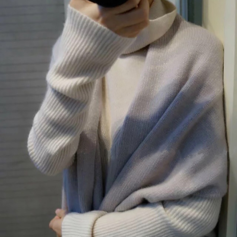 金家风尚高端100%纯山羊绒衫