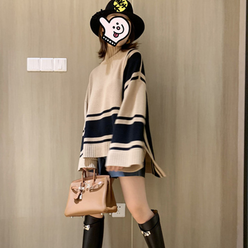 太好看了！显瘦的大廓形~~！！羊绒衫女落肩长袖直筒袖羊绒毛衣厚,女装/女士精品,羊绒衫,淘宝优惠券,粉丝福利购,淘宝优惠卷