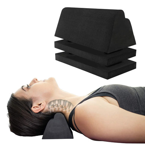 可调节EVA颈椎按摩器三件套