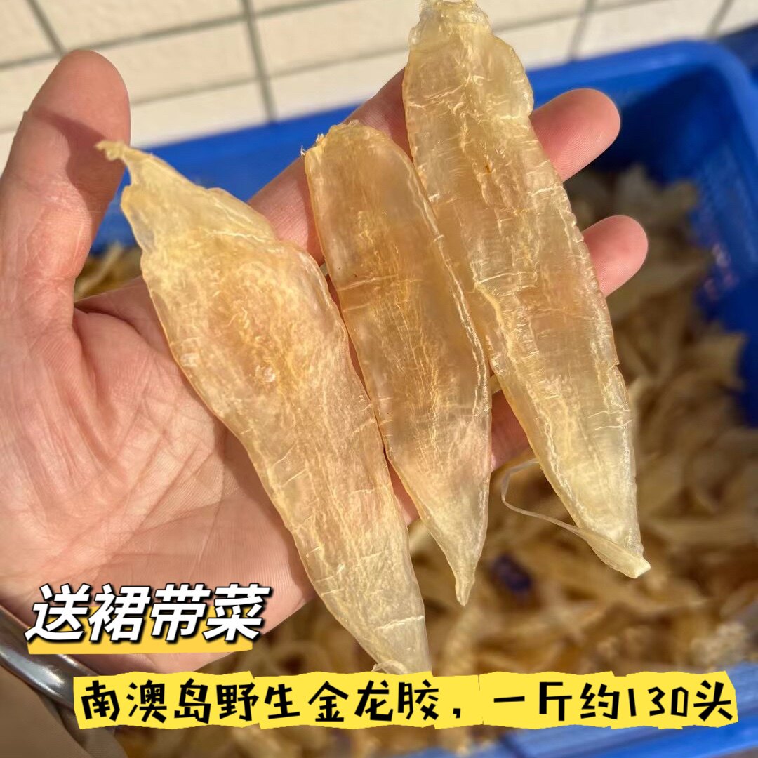 南澳金龙胶小土鳘鱼胶正品赤嘴鱼花胶/鱼胶及其制品