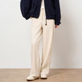 休闲裤 2025冬季 宽松休闲时尚 HIGHDAY轩日商场同款 阔腿直筒长裤 子