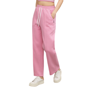 highday轩日2025春秋新款高腰直筒裤女纯色休闲裤子潮流长运动裤