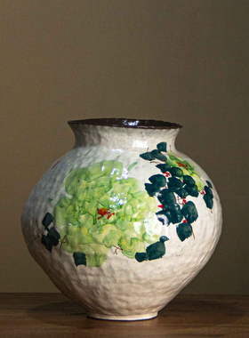 4588 景德镇陶瓷花器室内桌面摆件z