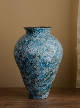 C0950Y36 景德镇陶瓷花器室内桌面摆件