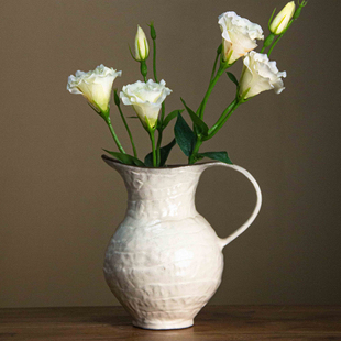 063 口15cm 4552 白色 高21cm 异形花瓶