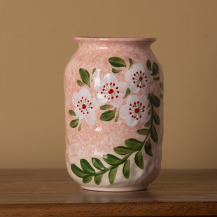 口8cm 花瓶樱花粉红色 0010 高15cm 024