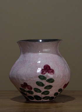 4582 景德镇陶瓷花器室内桌面摆件z