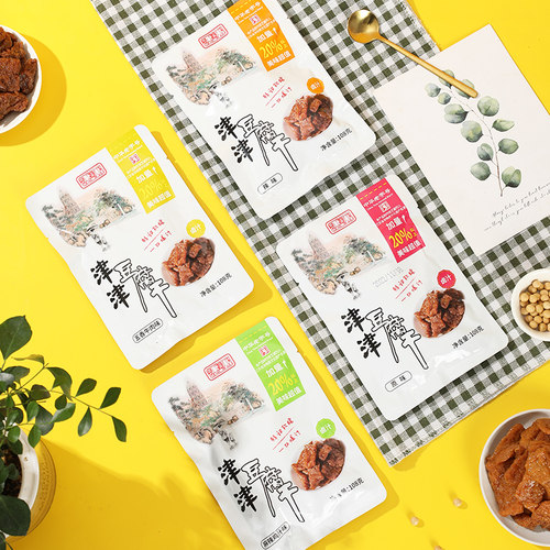津津豆腐干苏州素食四种口味