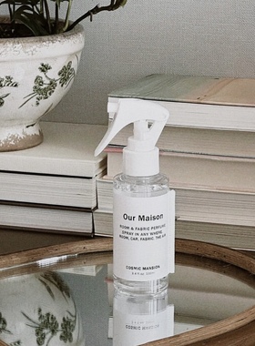 韩国Cosmic Mansion小众香水房间室内织物香氛喷雾蜡烛