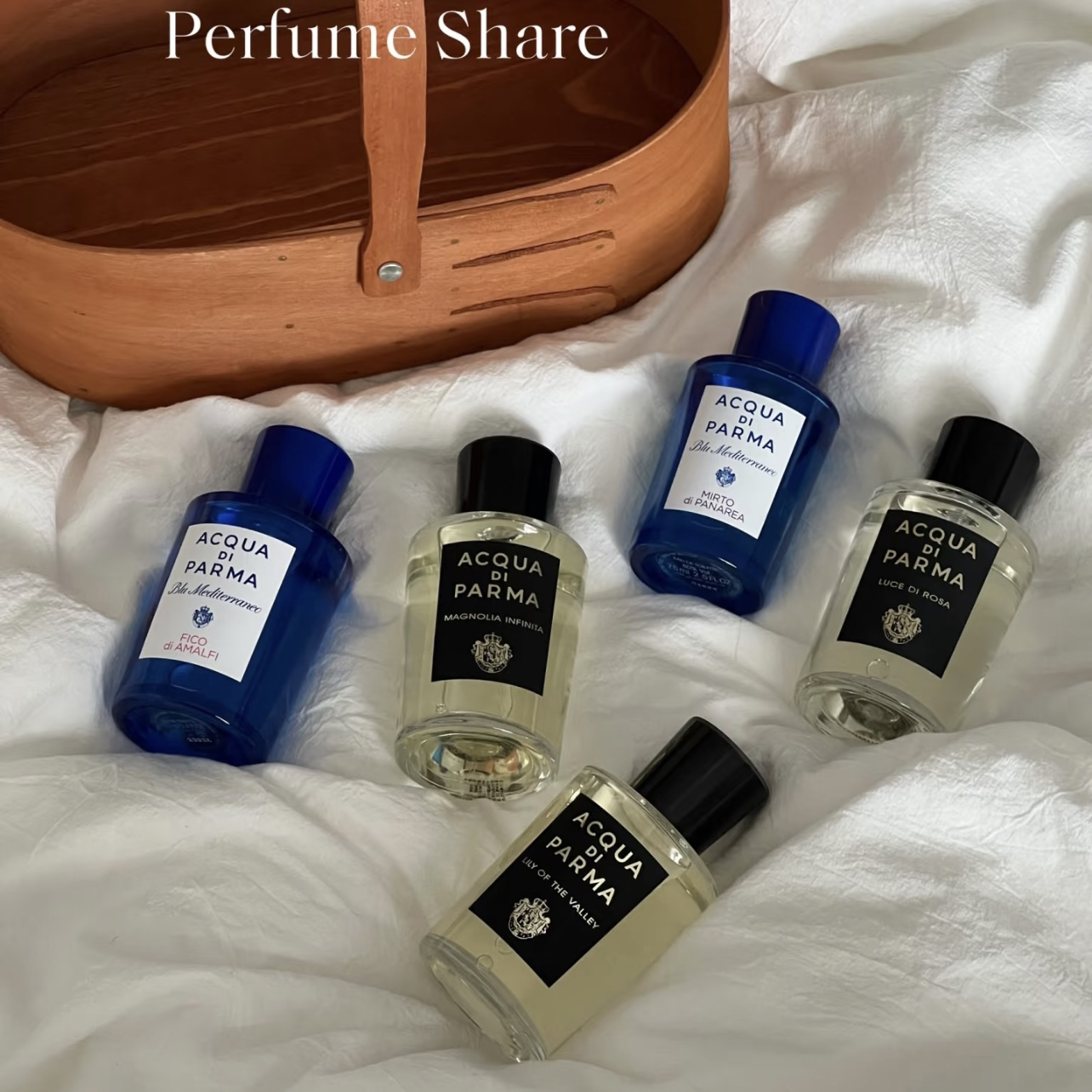 Acqua Di Parma/帕爾瑪之水30 75ml桃金娘加州桂 無(wú)花果 新香早安