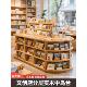 定制双面文创店展示台文具店中岛台茶叶店铺中间陈列柜书店中岛柜