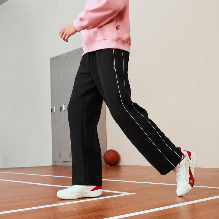 乔丹针织长裤男2026春季新款透气吸汗宽松篮球运动裤QDAKL3261065