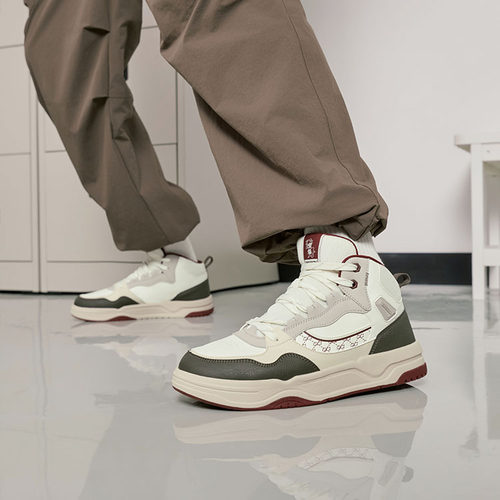 乔丹星辰高帮板鞋男2025秋季轻便休闲情侣板鞋运动鞋QDL053254508