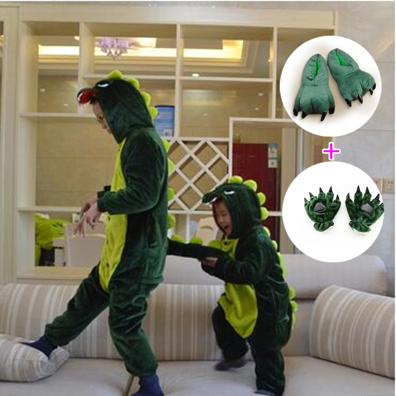 动物睡衣连体恐龙衣服儿童套装女宝宝连体衣男孩卡通法兰绒秋冬季在类目 童装/婴儿装/亲子装, 儿童家居服, 家居服连体衣中 - 来自Buy2taobao.com提供专业的淘宝代购服务