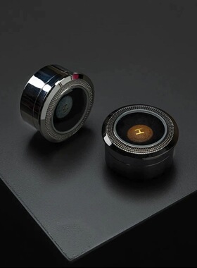 金属圆盒透明玻璃盖台球杆皮头盒