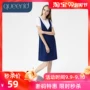 淳 度 [Broken code spike] cotton nightdress nữ kỳ nghỉ hè hai tay áo ngắn cổ tròn có thể mặc bên ngoài cotton được làm bóng - Đêm đầm váy ngủ thanh niên mùa hè Hàn Quốc