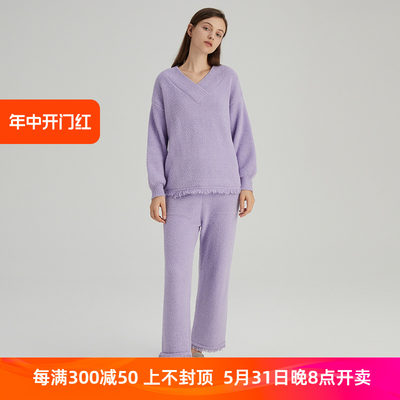 家居服半边绒家居服淳度