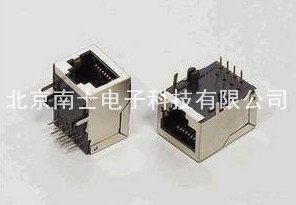 RJ45插座 网口 水晶头座 8P8C 网络插座 网络接口 带屏蔽 铜壳