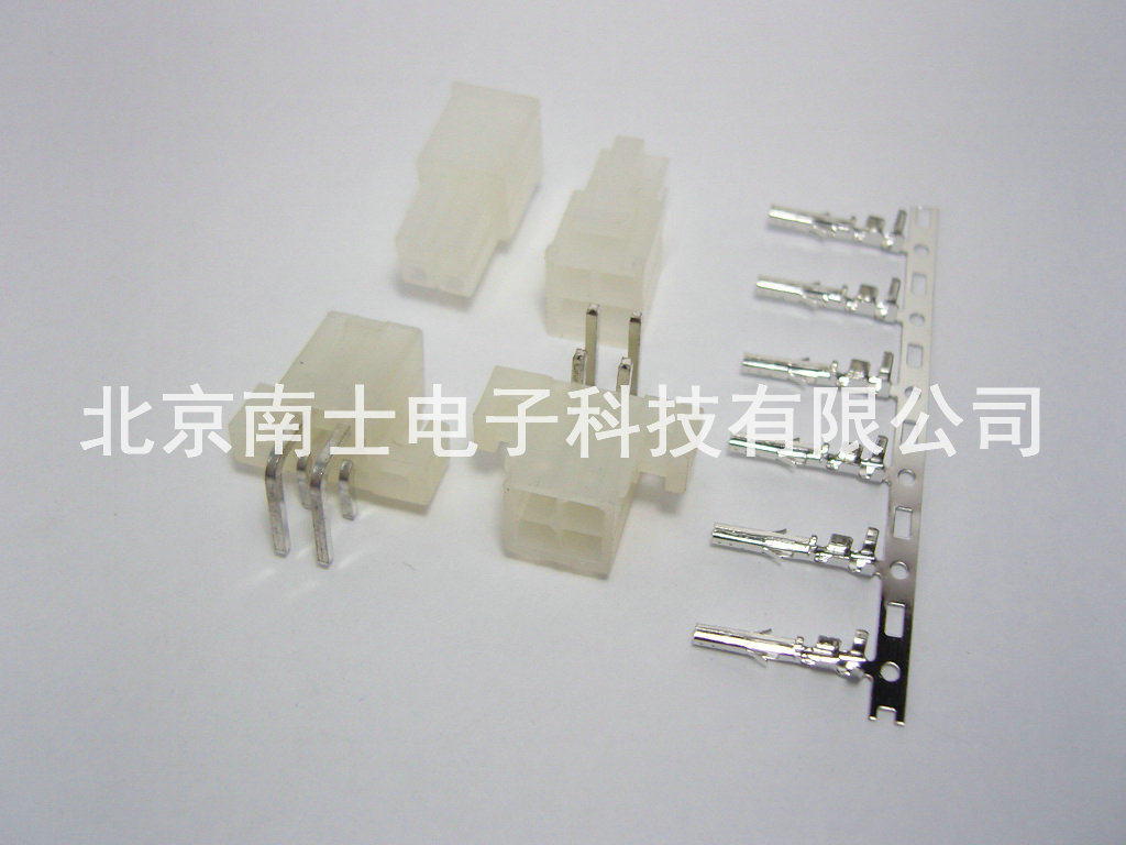 5569RM/5557 4P/4WA弯针接插件 接线端子 HX42003连接器带固定孔