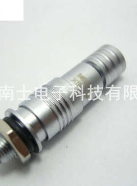 MINSOO 敏烁 XS6 4芯 航空插头 圆形插座 6mm 快速插拔 推拉式