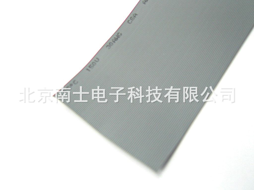 优质灰色间距可压全铜排线