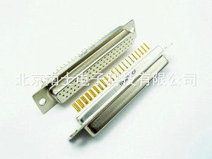 精工南士 镀金HDP62母头 DP62孔 HDB62 DB62 D-sub接头插板焊板式