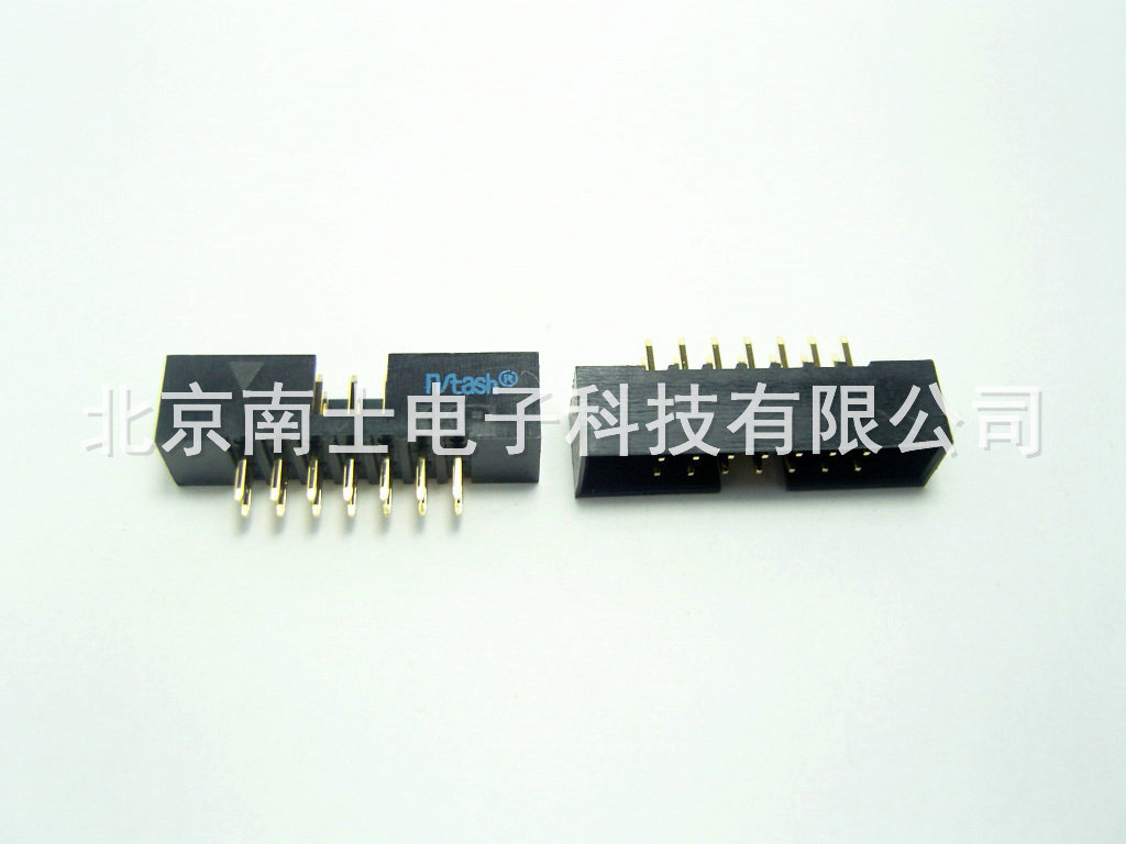 精工南士 DC3-14P 镀金 直针 简易牛角 ISP接口JTAG插座2.0mm间距