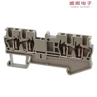 FEED 3031186 26AWG THRU BLK TERM CONN 正品 原装