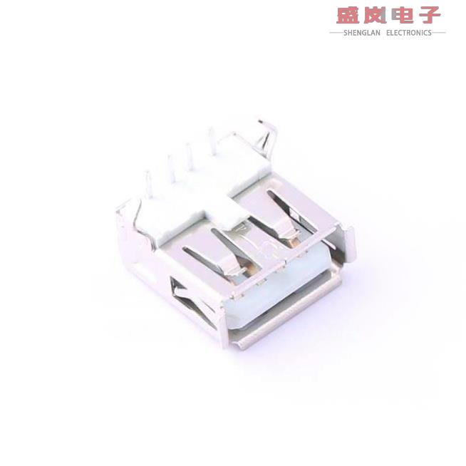 原装正品USB-302-T[Type-A 母座 弯插 普通内扣]