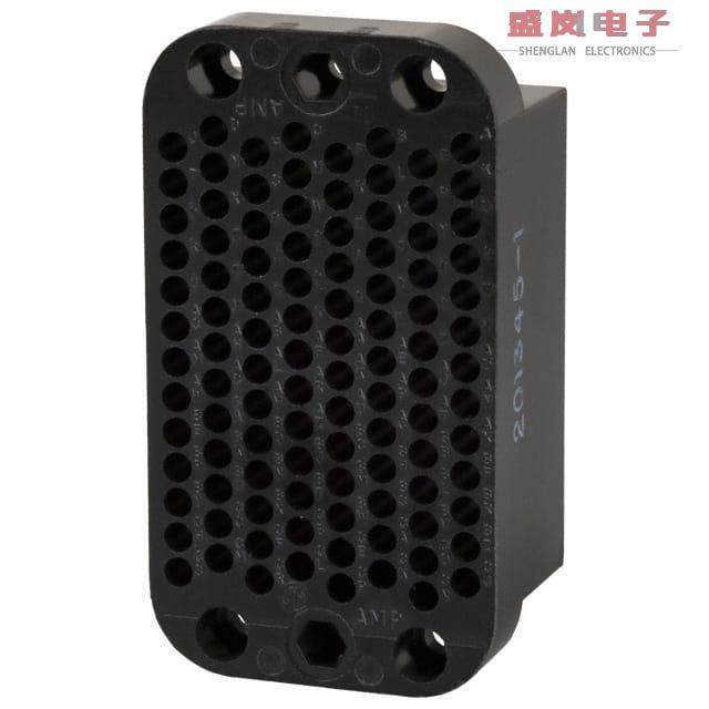 原装正品201345-1[CONN 104POS BLACK PNL MNT]