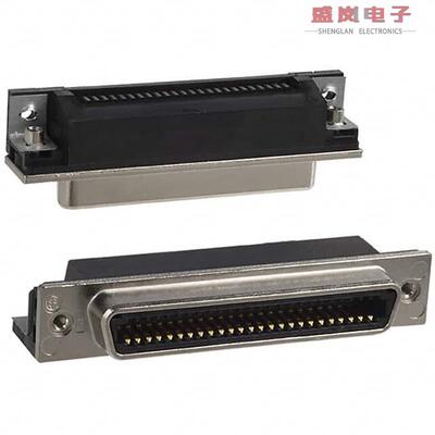 原装正品5553813-3[CONN RCPT 50POS R/A SOLDER]