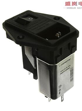 原装正品FN389B-6-21[PWR ENT MOD RCPT IEC320-C14 PNL]