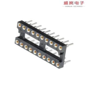 20POS 1571552 DIP CONN GOLD 原装 SOCKET 正品