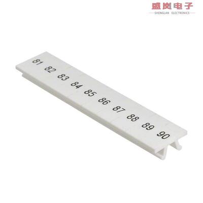 原装正品1050017:0081[CONN ACC MARKER STRIP PREPRINT]