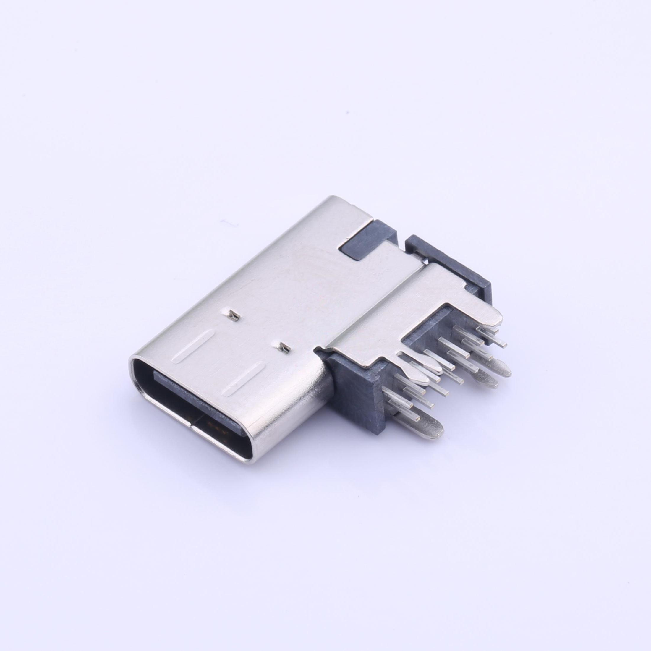 原装正品GT-USB-7037[Type-C 母座 侧插 垫高2.7]