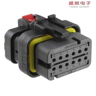 20AWG ASSY 12PS PLUG 776533 CONN GRY 原装 正品