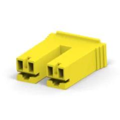 原装正品1-520935-6[CONN RCPT HSG 0.25 2POS YELLOW]