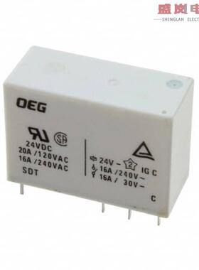 原装正品OZ-SH-124D,294[RELAY GEN PURPOSE SPDT 16A 24V]