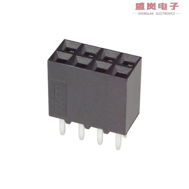 原装正品5-534206-4[CONN RCPT 8POS 0.1 GOLD PCB]