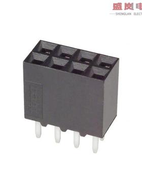 原装正品5-534206-4[CONN RCPT 8POS 0.1 GOLD PCB]