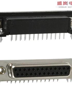 原装正品1734350-1[CONN D-SUB RCPT 25POS R/A SLDR]