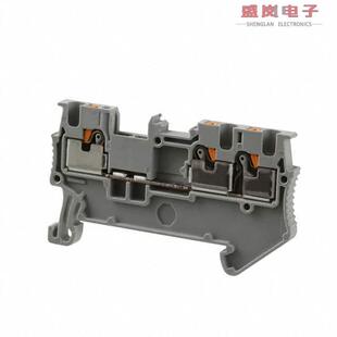 FEED 3208155 26AWG THRU BLK TERM CONN 正品 原装