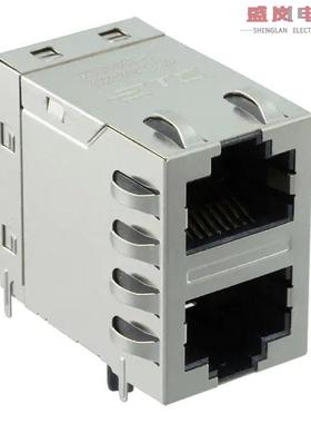原装正品2301997-4[CONN JACK 2PORT 1000 BASE-T PCB]