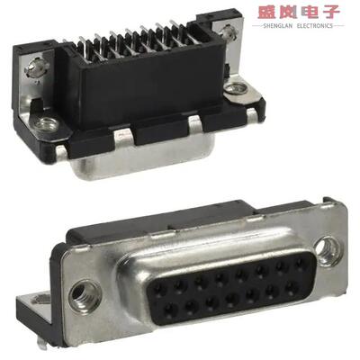 原装正品D15S33E4GX00LF[CONN D-SUB RCPT 15POS R/A SLDR]