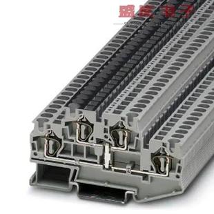 FEED 3035593 28AWG THRU BLK TERM CONN 正品 原装