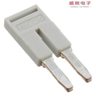 JUMPER TERM PIN 正品 FLAT 3038969 2POS 原装 BLK