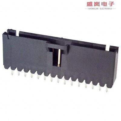 原装正品6-104910-4[CONN HEADER VERT 15POS 2.54MM]