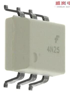 原装正品4N25SR2M[OPTOISO 4.17KV TRANS W/BASE 6SMD]
